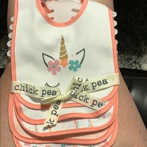 Baby girl bibs
